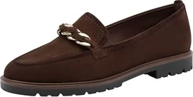 Tamaris Lederslipper braun (Damen)