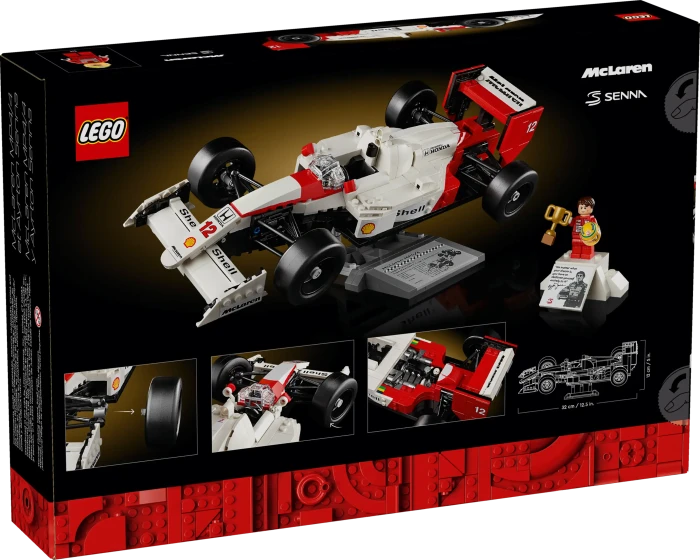 LEGO Icons - McLaren MP4/4 & Ayrton Senna