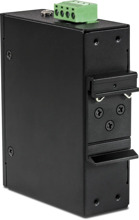 TRENDnet Industrial Railmount Gigabit PoE-Injektor, 2x RJ-45, 90W PoE++