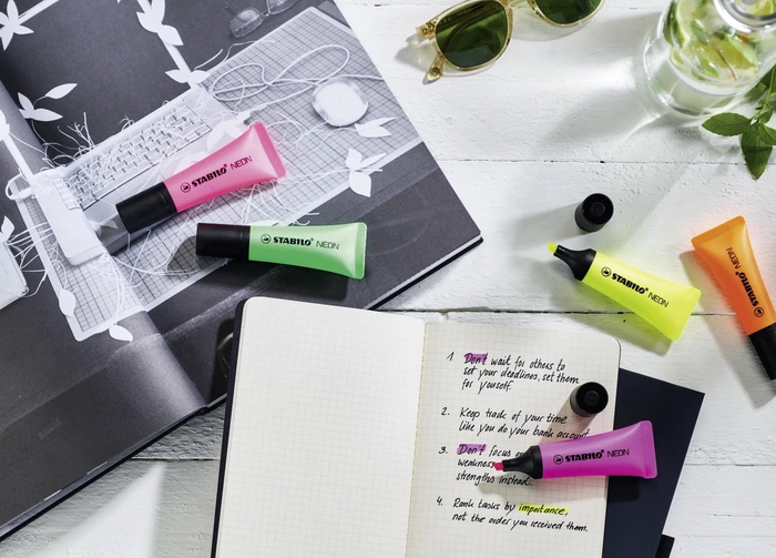 STABILO Neon gelb, 10er-Pack