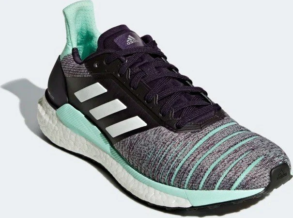 adidas Solar Glide legend purple/ftwr white/clear mint (Damen)