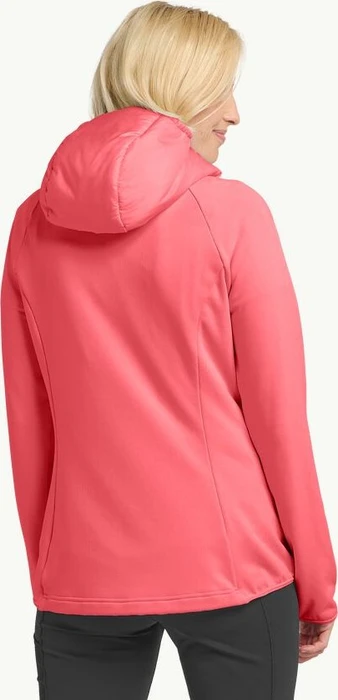 Jack Wolfskin Routeburn Pro Hybrid Jacke sunset coral (Damen)