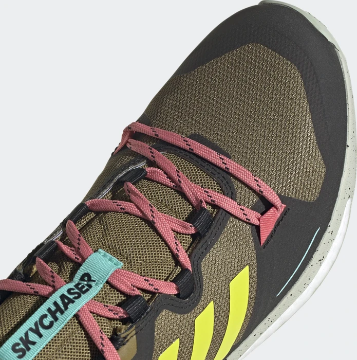 adidas Terrex Skychaser 2.0 brown malt/acid yellow/acid mint (Herren)
