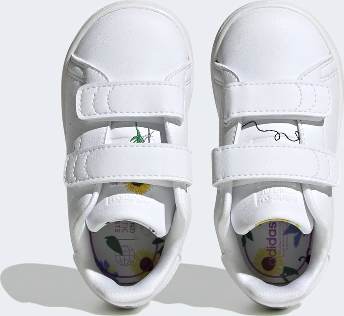 adidas Stan Smith cloud white/green/shock purple (Junior)