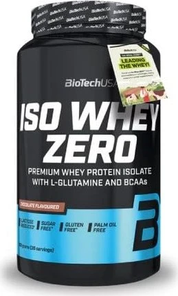 BioTech USA Iso Whey Zero Weiße Schokolade 908g
