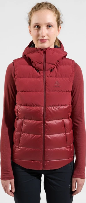 Odlo Severin N-Thermic Hooded Weste spiced apple (Damen)