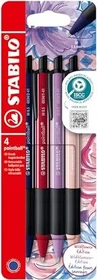 STABILO pointball NatureCOLORS Kugelschreiber, 4er-Set