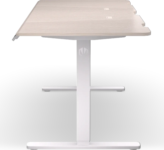 Endorfy Atlas L Electric elektrisch höhenverstellbarer Sitz-Steh-Schreibtisch 150x78cm Light Wood/weiß