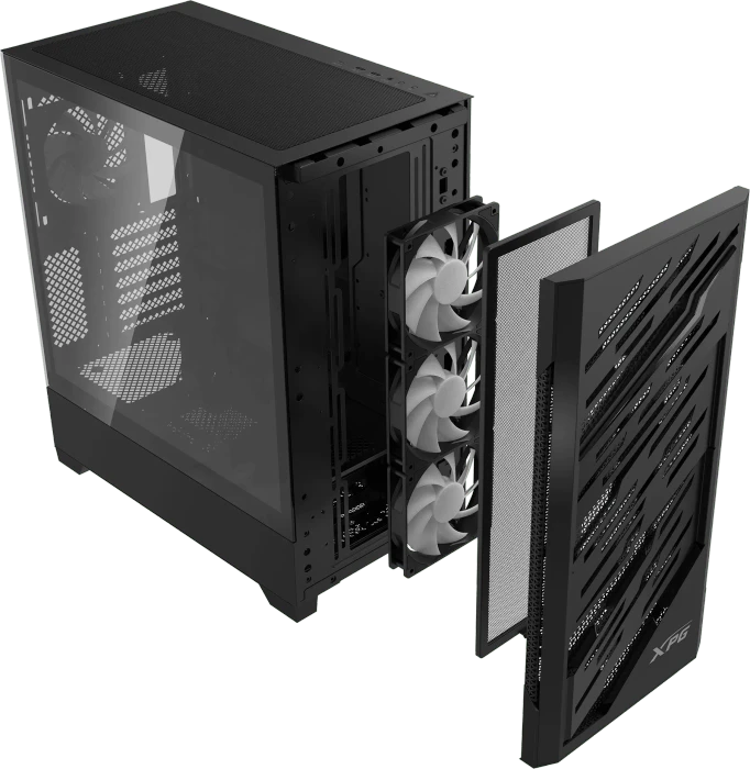 ADATA XPG Starker Air BTF, schwarz, Glasfenster