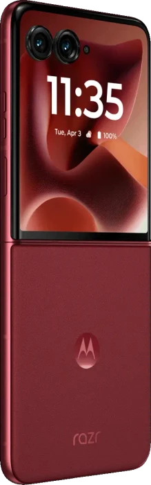 Motorola Razr 60 Ultra PANTONE Rio Red