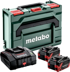 Metabo Starterset 18V, 8.0Ah, Li-Ionen/LiHDX, 2 Akkus [16.0Ah] [288Wh]