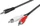 goobay 3.5mm Klinke/Cinch Stereo Audio Kabel 10m (50441)