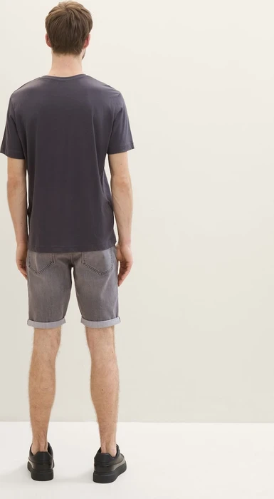 Tom Tailor Josh Jeansshorts Jeans used mid stone grey denim (Herren)