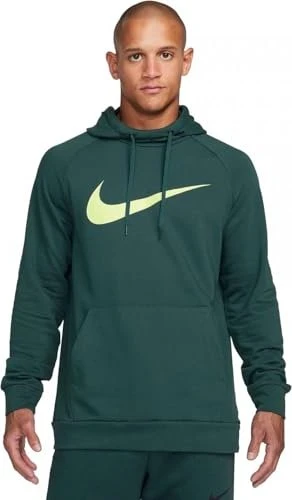 Nike Dry Graphic Dri-FIT Fitness Hoodie deep jungle/luminous green (Herren)