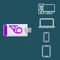 Philips Flash Drive Click Edition 64GB weiß/violett, USB-C, USB 3.2 Gen 1×1 Vorschaubild