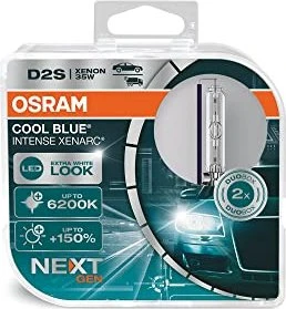 Osram Cool Blue Intense (Next Gen) D2S 35W, 2er-Pack Box
