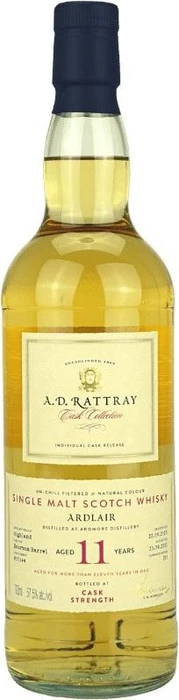 A.D. Rattray Cask Collection Ardlair 2010 11 Years Old 700ml