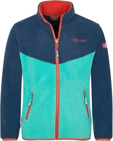 Trollkids Oppdal XT Funktionsjacke red clay/mystic blue (Junior)