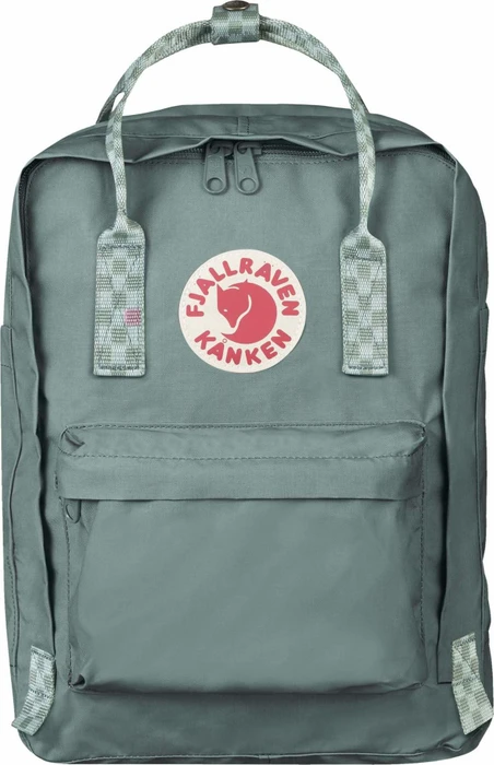 Fjällräven Kanken Laptop 13 frost green/chess pattern