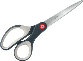 Leitz Cosy Titan Büroschere, Universalschere/Papierschere, Rechtshänder, 205mm, grau/weiß