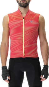 UYN Wave Trikot ärmellos vibrant red (Herren)