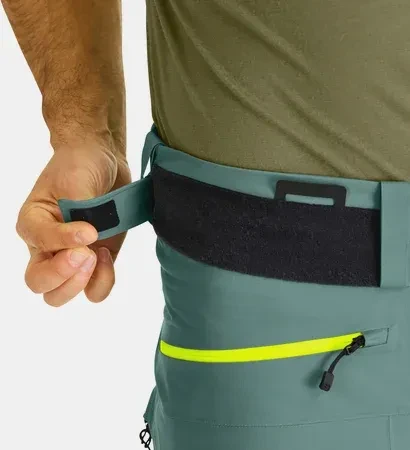 Ortovox 3L Deep Shell Hose lang arctic grey (Herren)