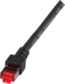 EFB Elektronik Patchkabel, Cat6, S/FTP, RJ-45/RJ-45, 1.5m, schwarz