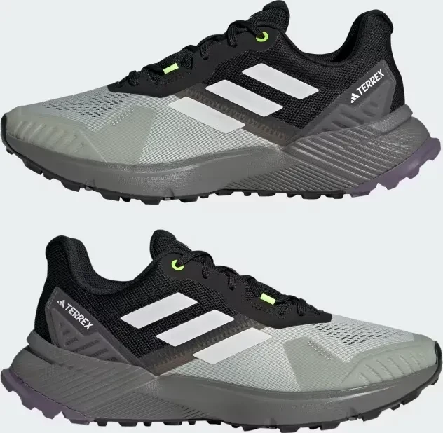 adidas Terrex Soulstride wonder silver/crystal white/lucid lemon (Herren)