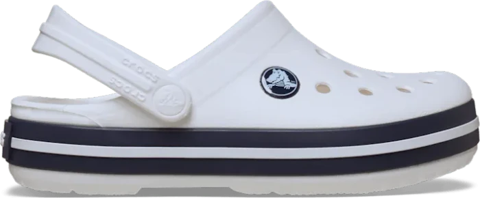 Crocs Crocband Clog white/navy (Junior)