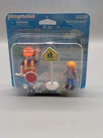 playmobil City Life Duo Pack Verkehrshelfer und Schulkind