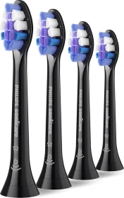 Philips HX6054/88 Sonicare S2 Sensitive Ersatzbürste schwarz, 4 Stück