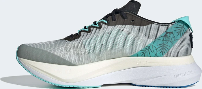adidas Adizero Boston 12 wonder silver/zero metalic/flash aqua