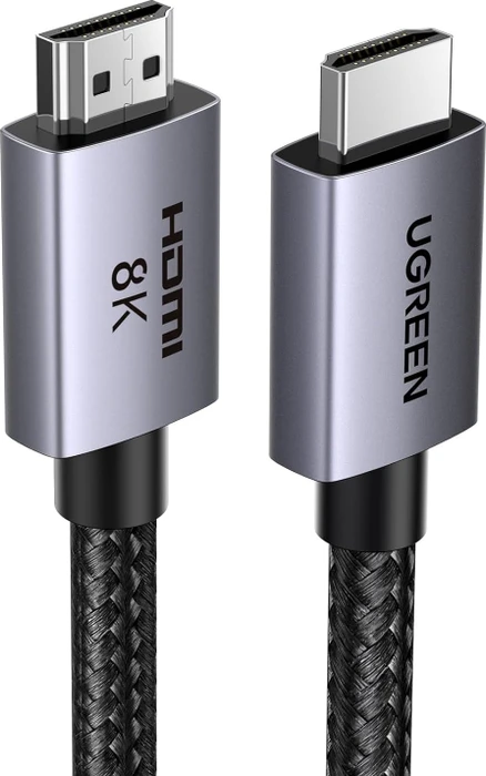 Ugreen Ultra High Speed HDMI 2.1 Kabel 4K240Hz, 8K60Hz, 48Gbps zertifiziert schwarz, 10m