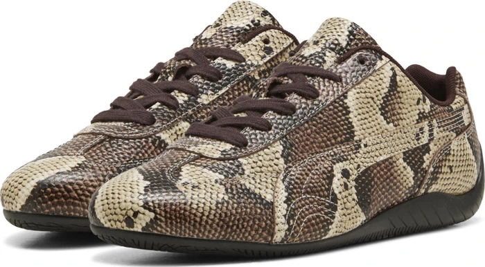 Puma Speedcat Snake Print bitter chocolate/toasted almond