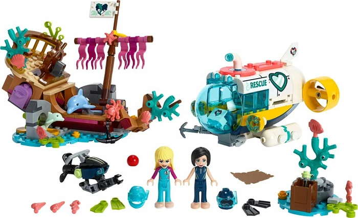 LEGO Friends - Rettungs-U-Boot für Delfine