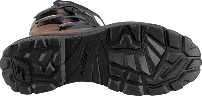 Gaerne Adventure Aquatech schwarz/weiß/braun