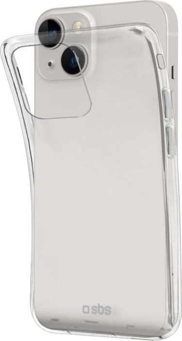 SBS Mobile Skinny Cover für Apple iPhone 15 transparent