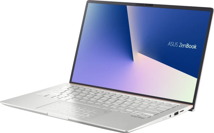 ASUS ZenBook 14 UM433DA-A5005, Icicle Silver, Ryzen 5 3500U, 8GB RAM, 512GB SSD, DE
