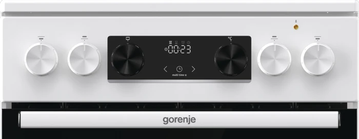 Gorenje GEC5C41WG Elektroherd mit Glaskeramik-Kochfeld