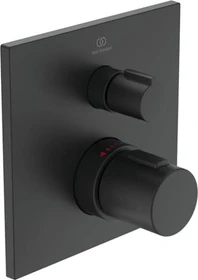 Ideal Standard Ceratherm C100 Badethermostat Unterputz silk black