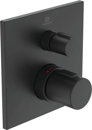 Ideal Standard Ceratherm C100 Badethermostat Unterputz silk black