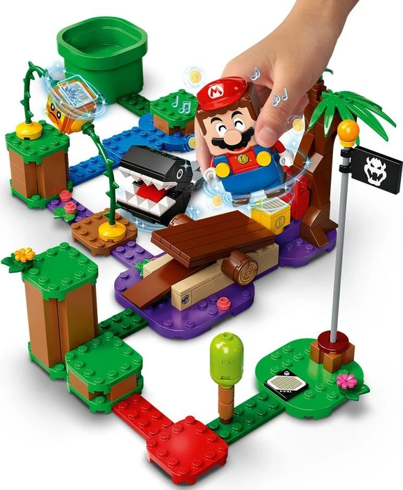 LEGO Super Mario - Begegnung mit dem Kettenhund Erweiterungsset