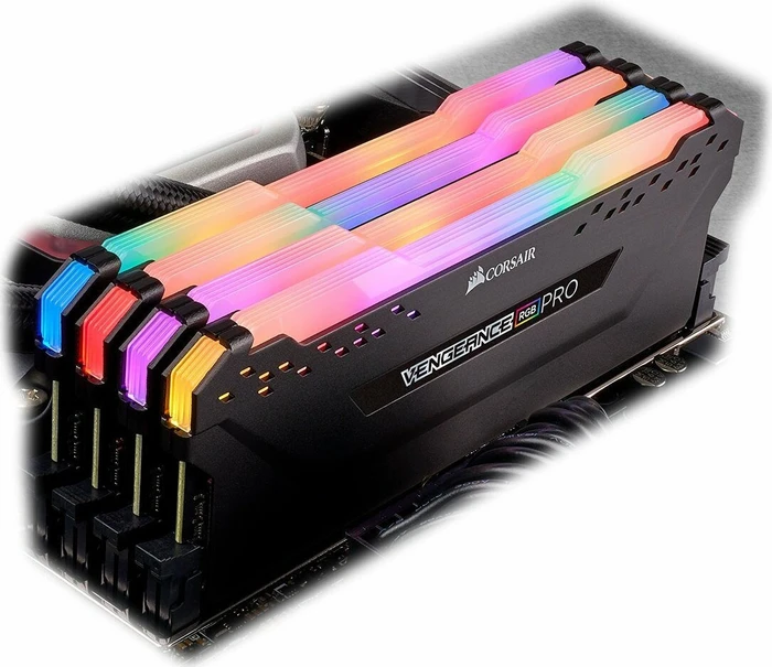 Corsair Vengeance RGB PRO schwarz UDIMM 256GB Kit, DDR4-3200, CL16-20-20-38
