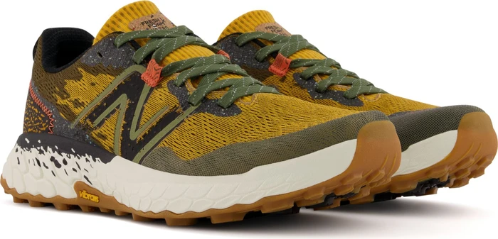 New Balance Fresh Foam X Hierro v7 golden hour/dark camo/black (Herren)