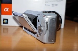 Sony Alpha NEX-3 silber mit Objektiv E 18-55mm 3.5-5.6 OSS
