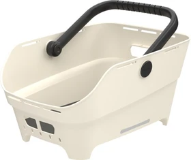 Basil Cento Neo MIK Fahrradkorb off white