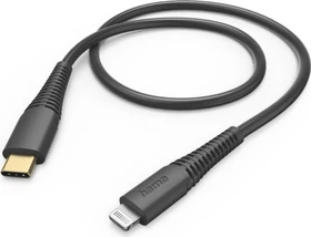 Hama Ladekabel USB-C/Lightning 1.5m schwarz