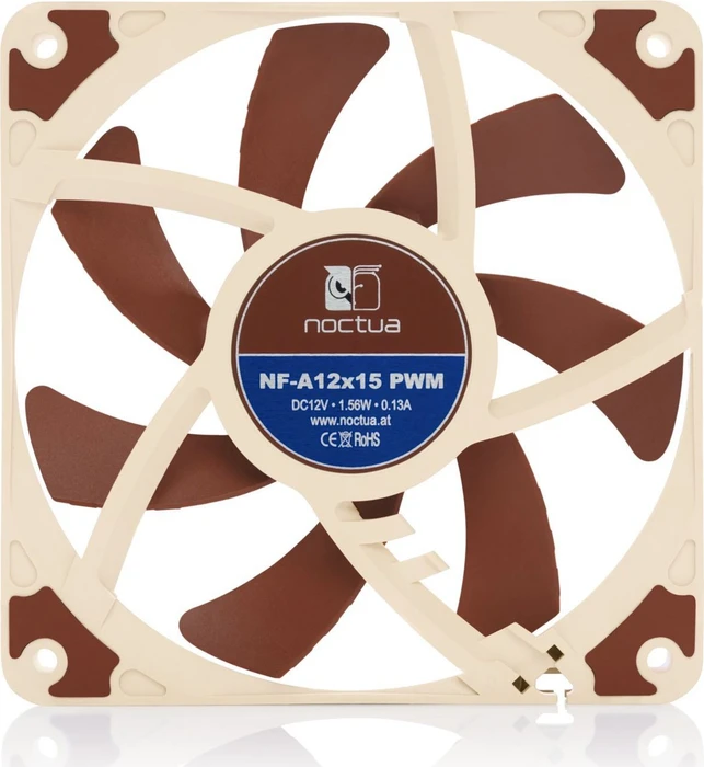 Noctua NF-A12x15 PWM, 120mm