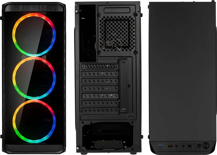 AeroCool System Integrator SI-5200 RGB, Acrylfenster