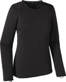 Patagonia Capilene Thermal Weight Crew Funktionsshirt langarm schwarz (Damen)